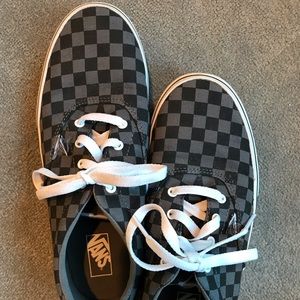 Authentic Vans - classic canvas checker print